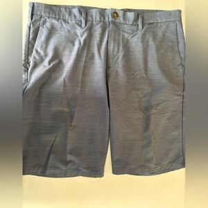 Hurley Men's Flat Front Shorts - Blue Gray